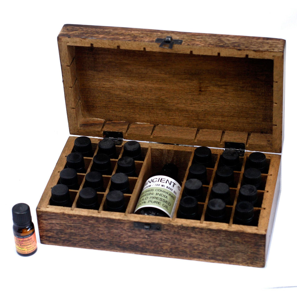 Mango Aromathrapy Box - Floral (holds 24+1) - Natural Aroma Company