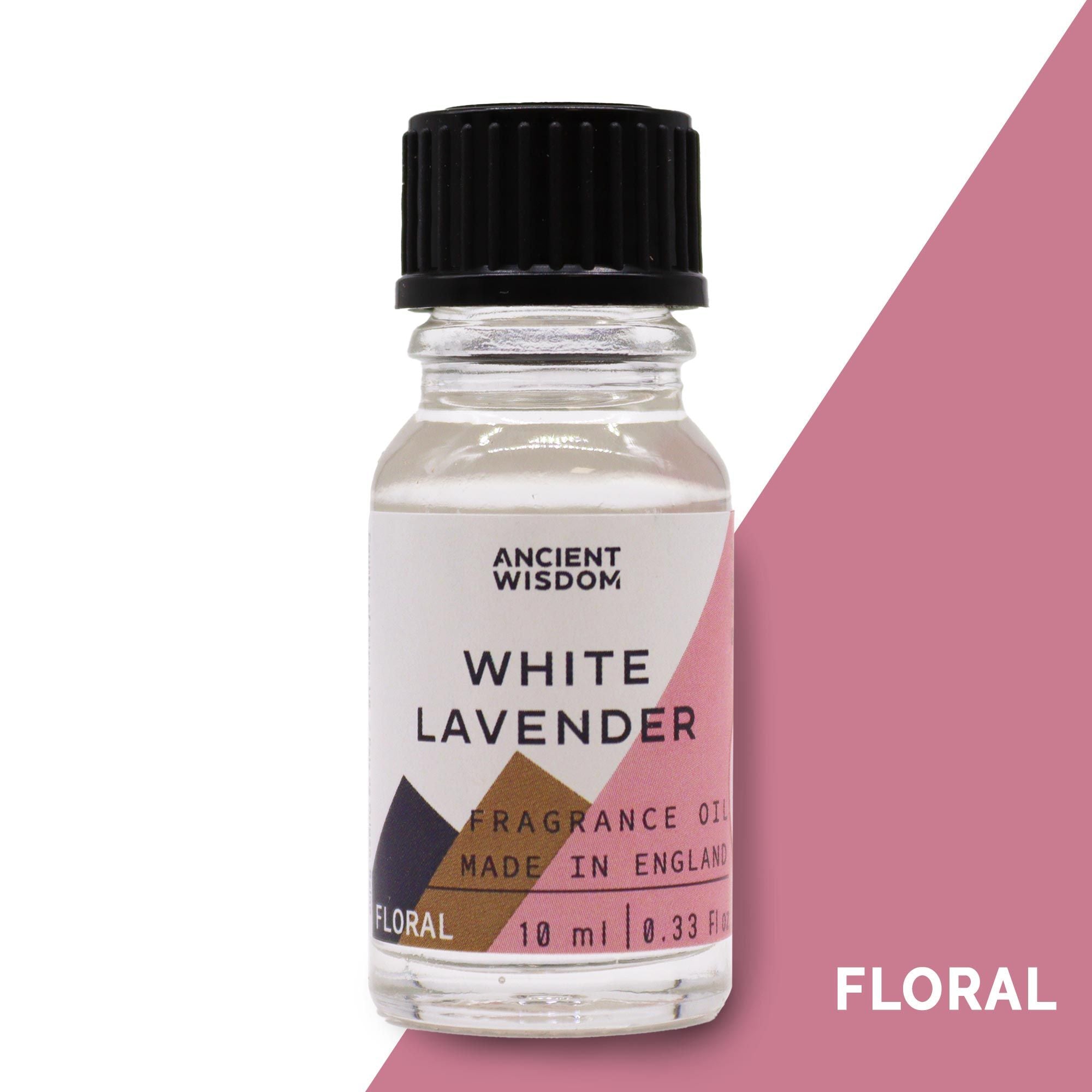 White Lavender Fragrance Oil 10ml - Natural Aroma Company