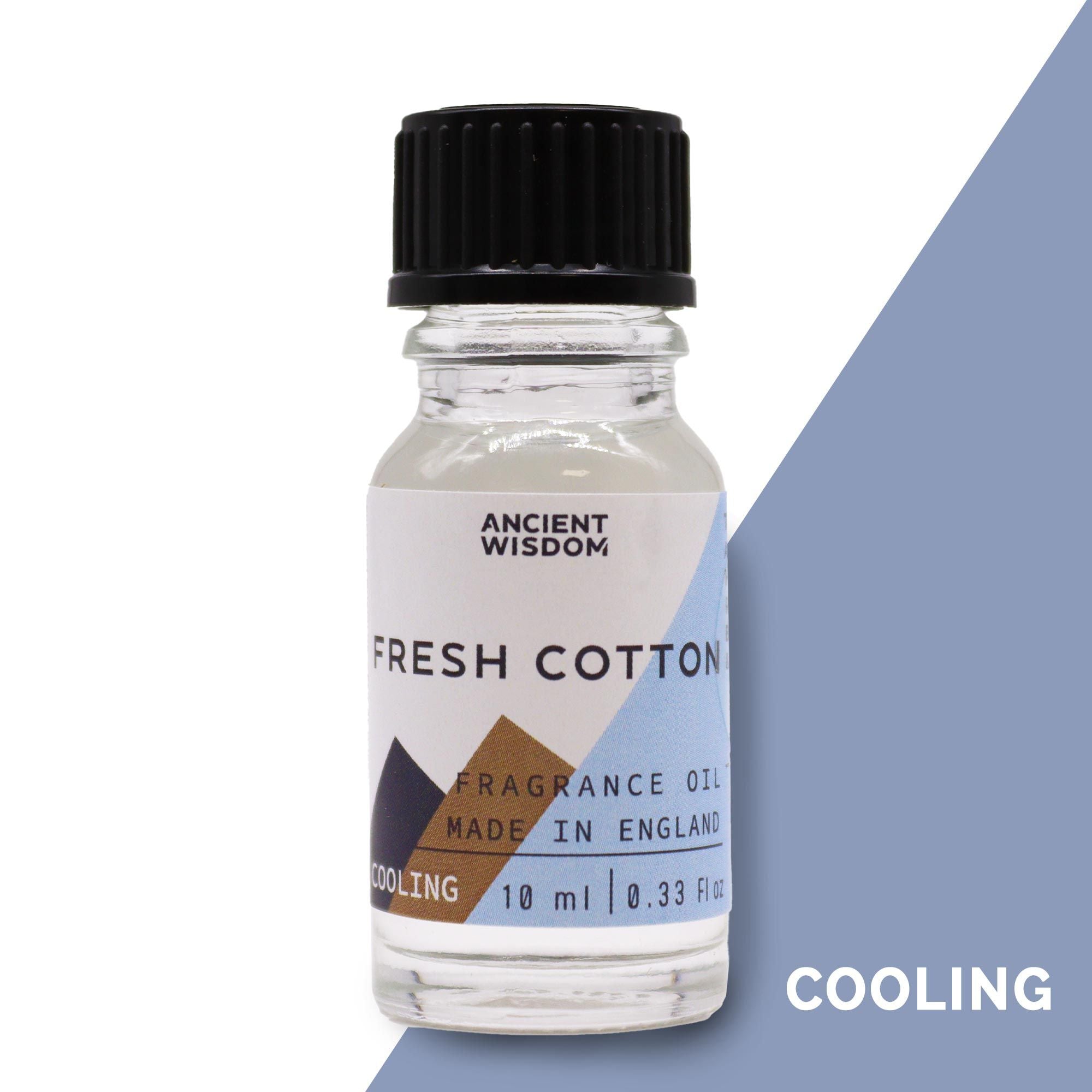 Fresh Cotton Fragrance Oil 10ml - Natural Aroma Company