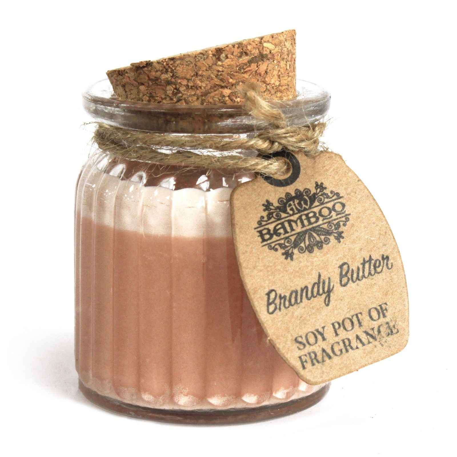Brandy Butter Soy Pot of Fragrance Candles