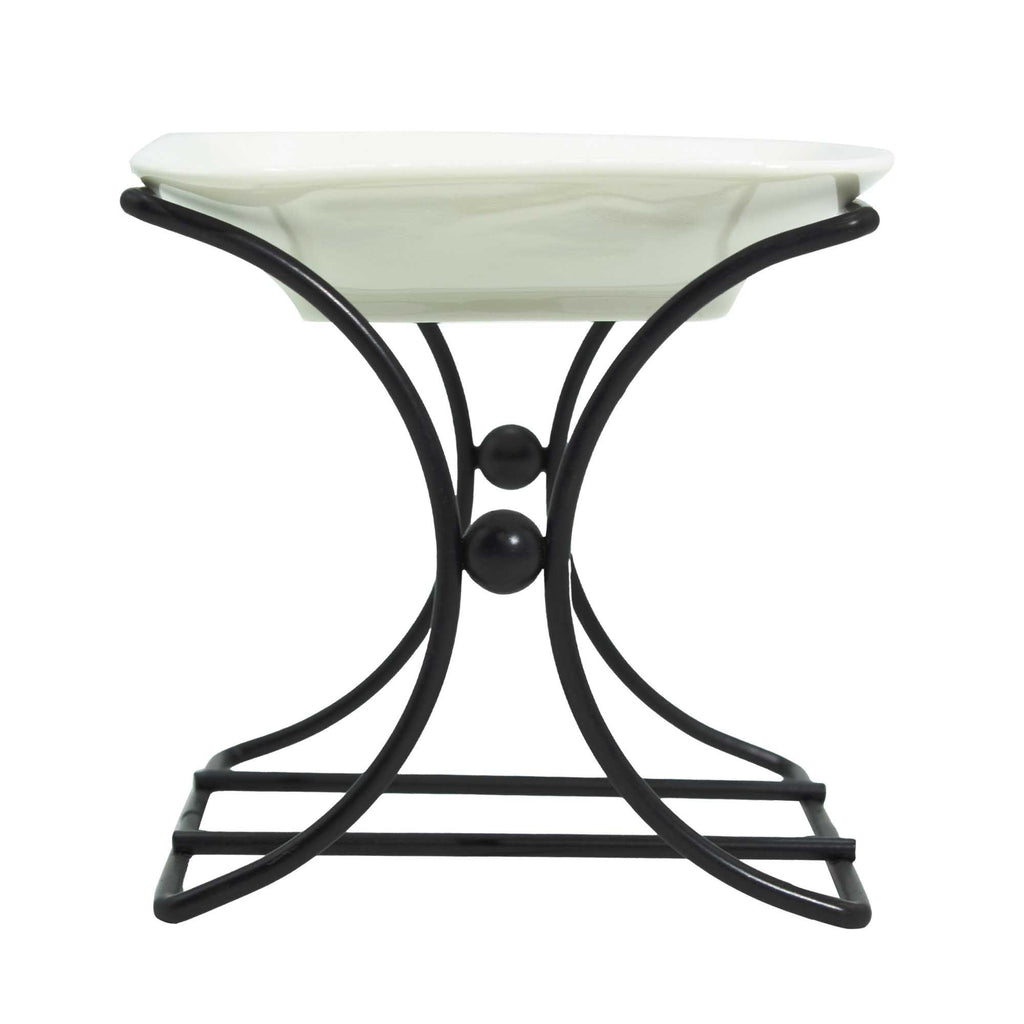 Ceramic & Metal Square Stand - Natural Aroma Company
