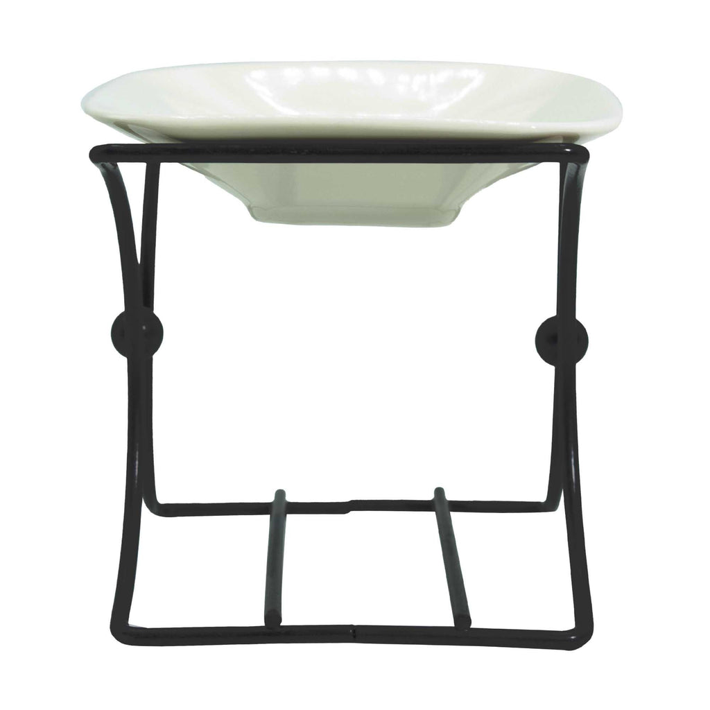Ceramic & Metal Square Stand - Natural Aroma Company