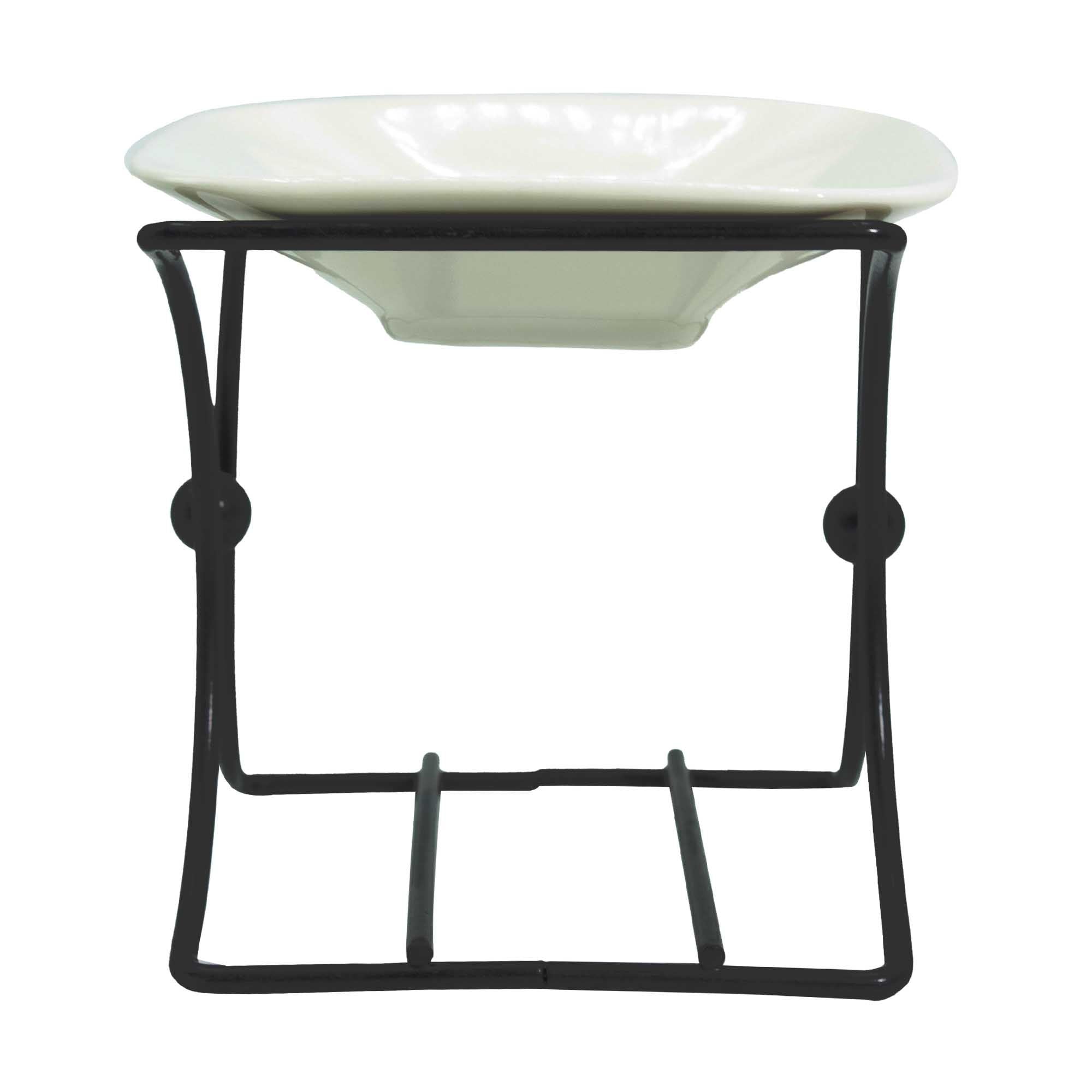 Ceramic & Metal Square Stand - Natural Aroma Company