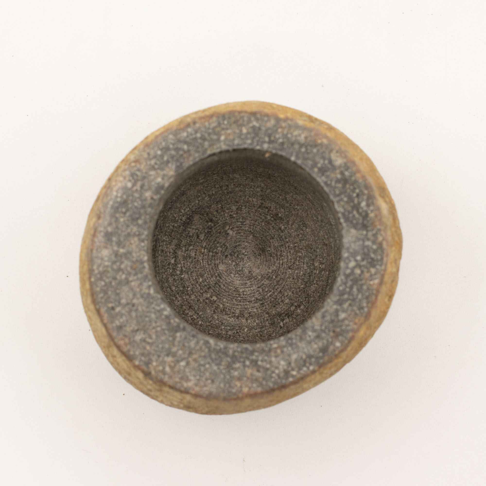 Natural Riverstone Decorative Pestle & Mortar- Small (aprox 9x7cm)
