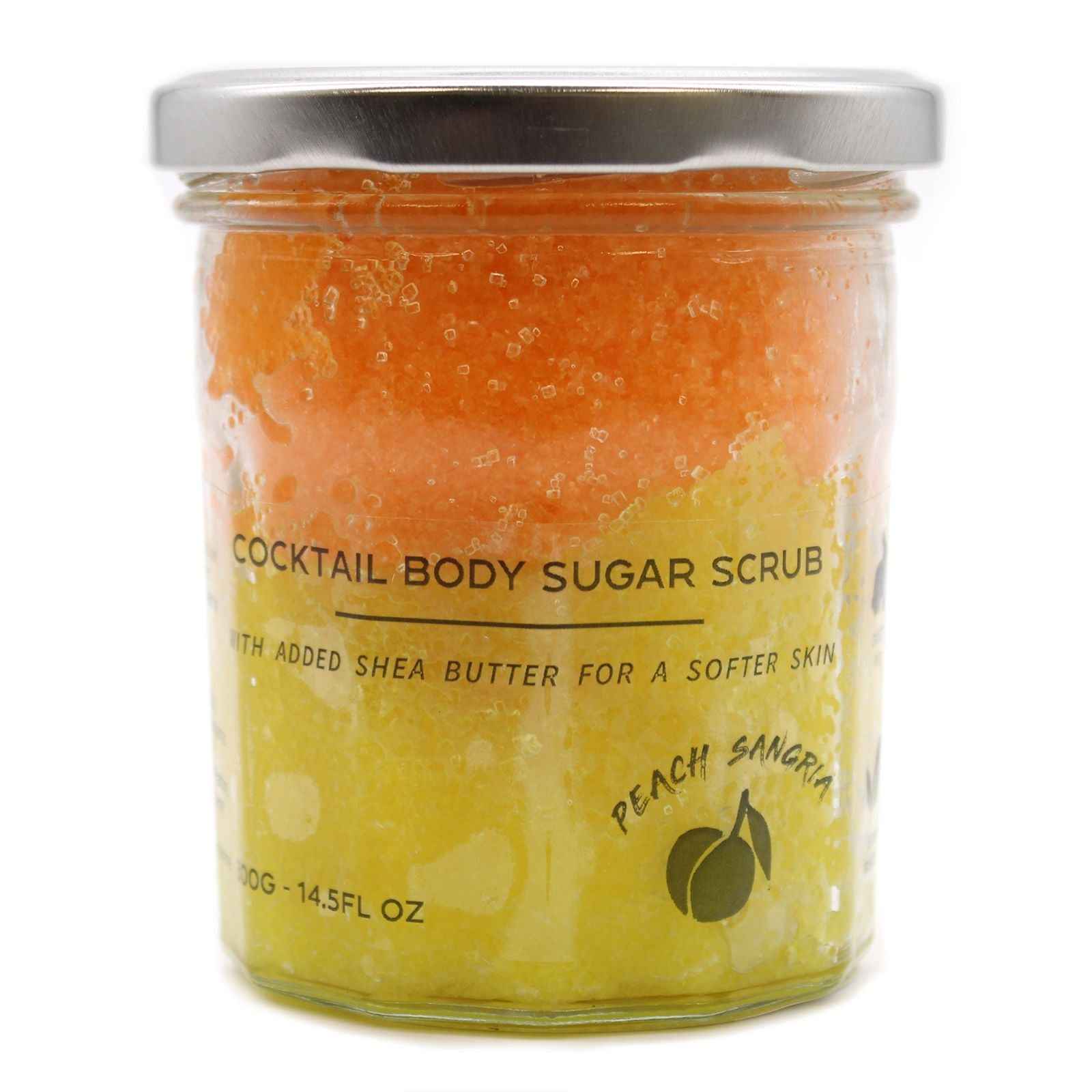 Fragranced Sugar Body Scrub - Peach Sangria 300g