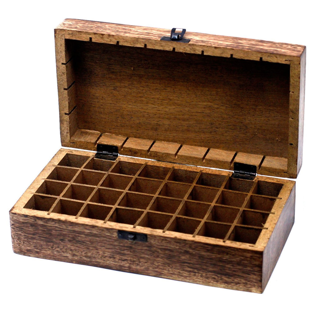 Mango Aromathrapy Box - Floral (holds 32) - Natural Aroma Company