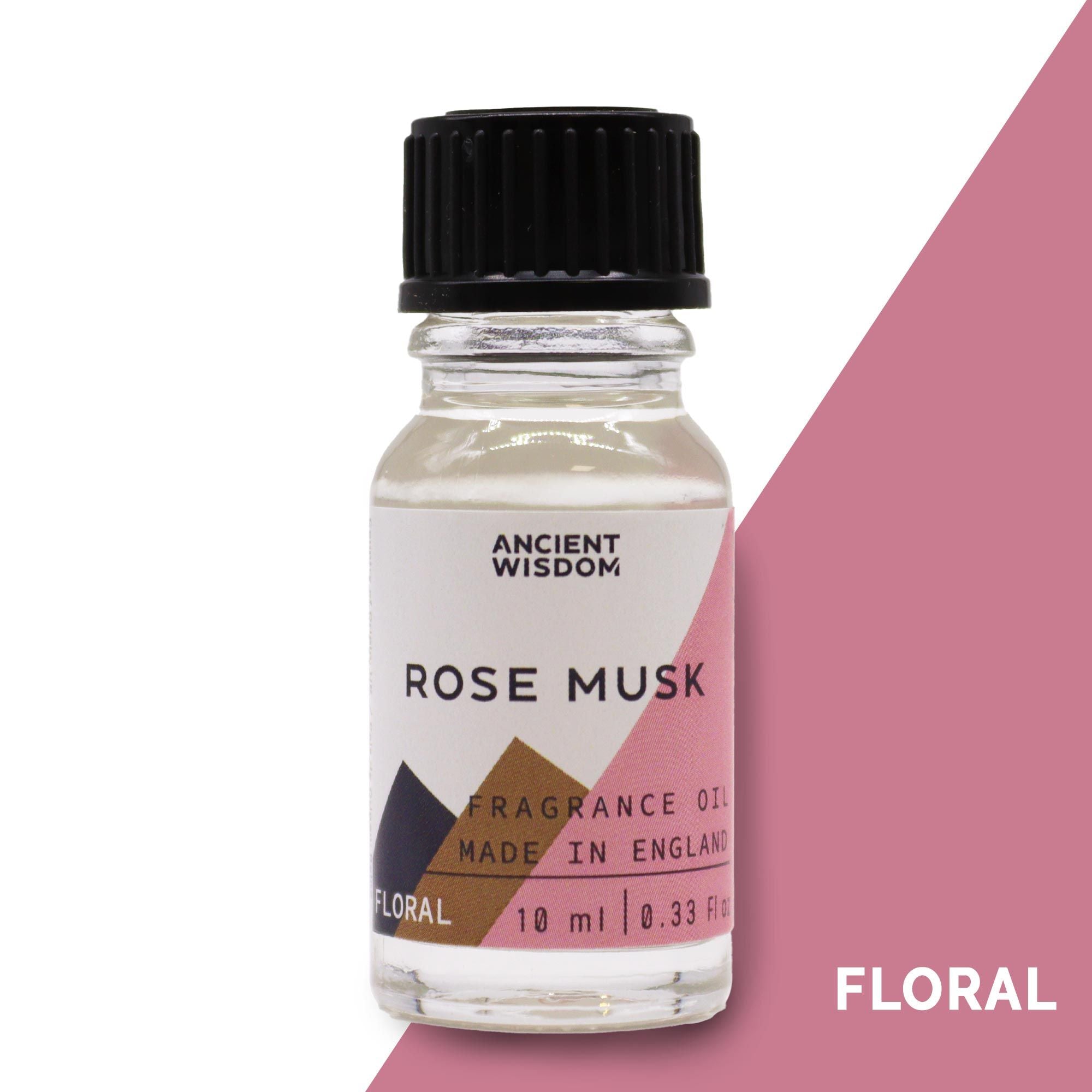 Rose Musk Fragrance Oil 10ml - Natural Aroma Company