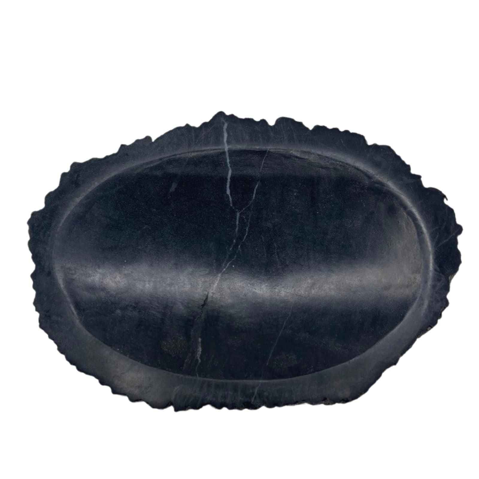 Petrified Wood Brown/Black Soap Dish