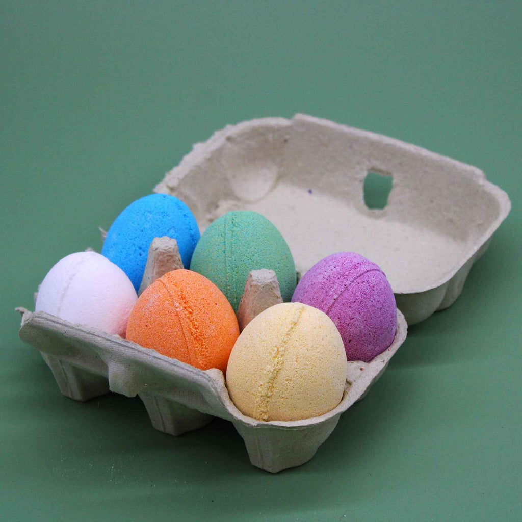 6 Bath Eggs in a Tray - Mixed Tray